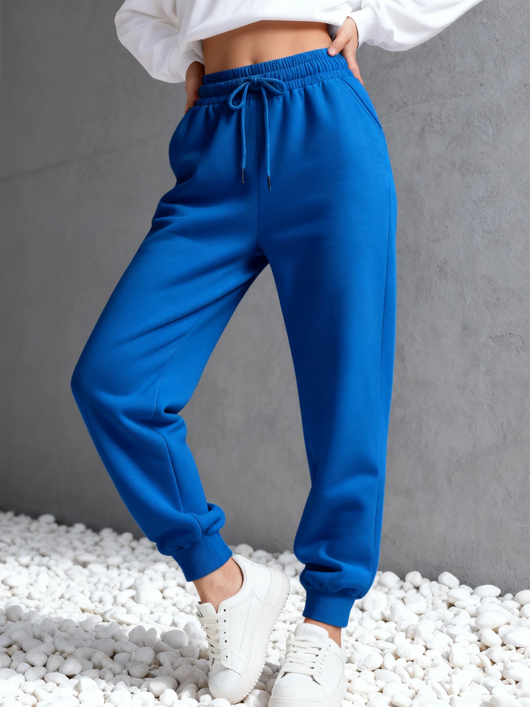 Fleece-Lined Jogger Sweatpants
