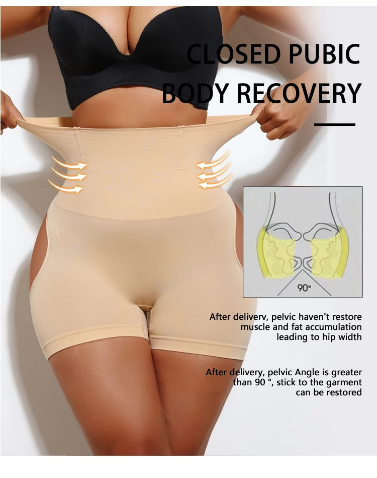 High Waisted Shapewear Shorts