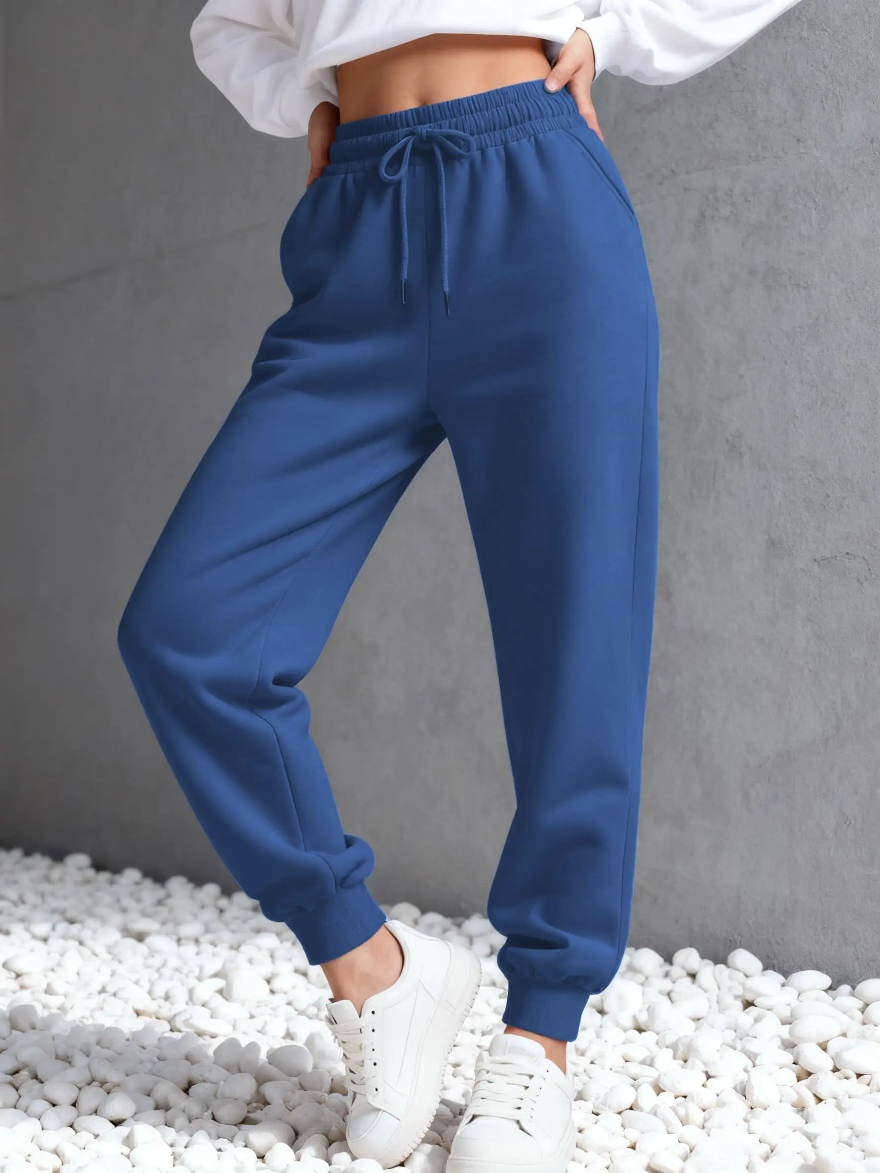Fleece-Lined Jogger Sweatpants