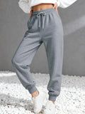 Fleece-Lined Jogger Sweatpants