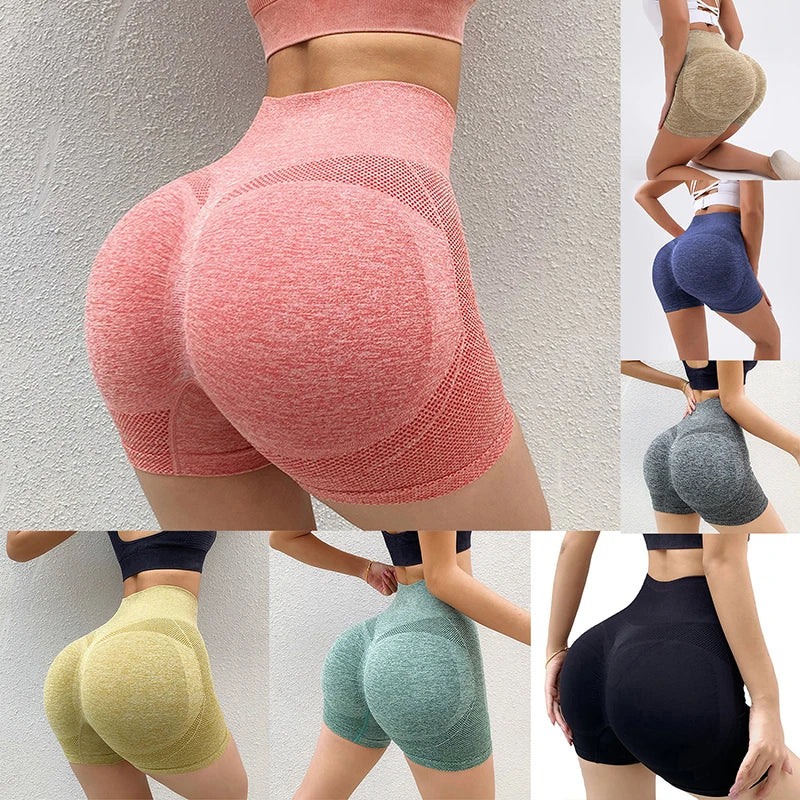 High-Waist Cycling Shorts
