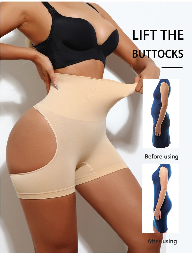 High Waisted Shapewear Shorts