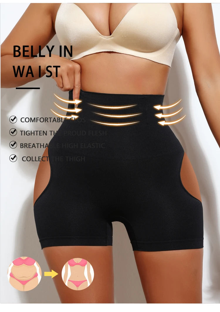High Waisted Shapewear Shorts